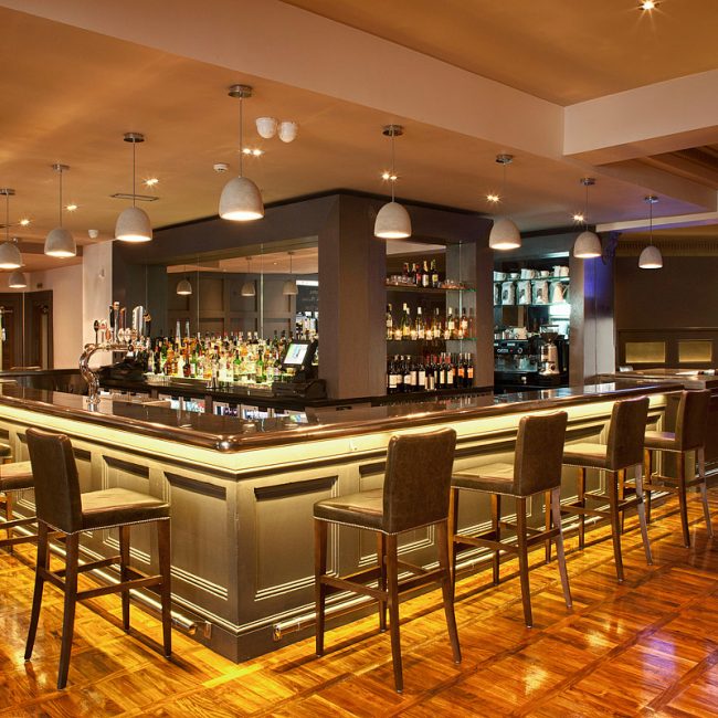 The North Star Hotel Bar Interior Architectural Photograph by Norton Photography and Retouching