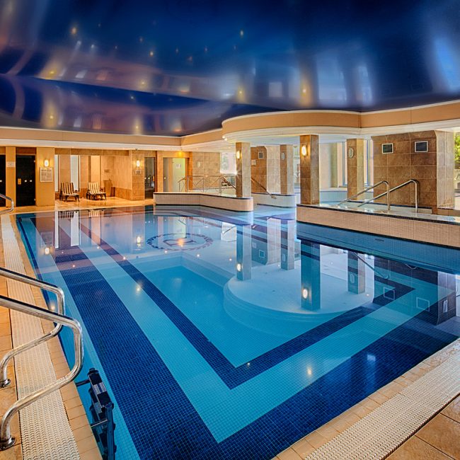 The Royal Hotel Merrill Leisure Club Swimming Pool Photograph by Norton Photography and Retouching